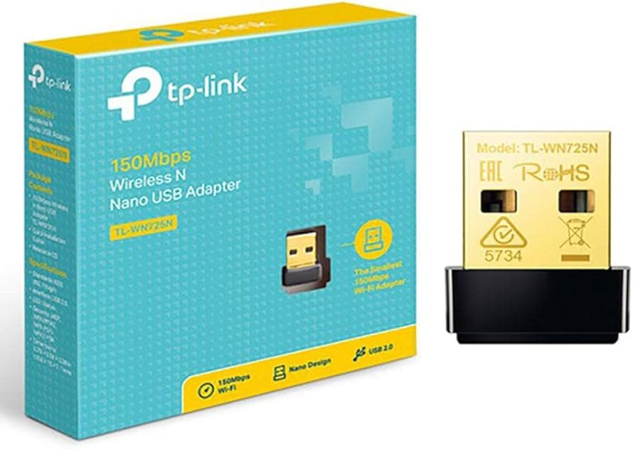 Tp-Link Tl Wn725N 150 Wireless Usb Nano-Network